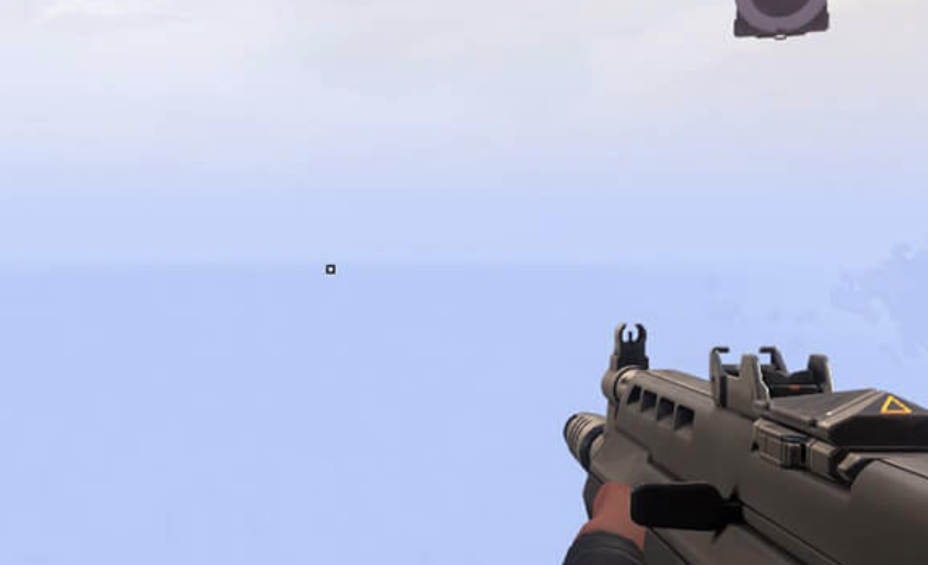 Valorant nokta crosshair örneği