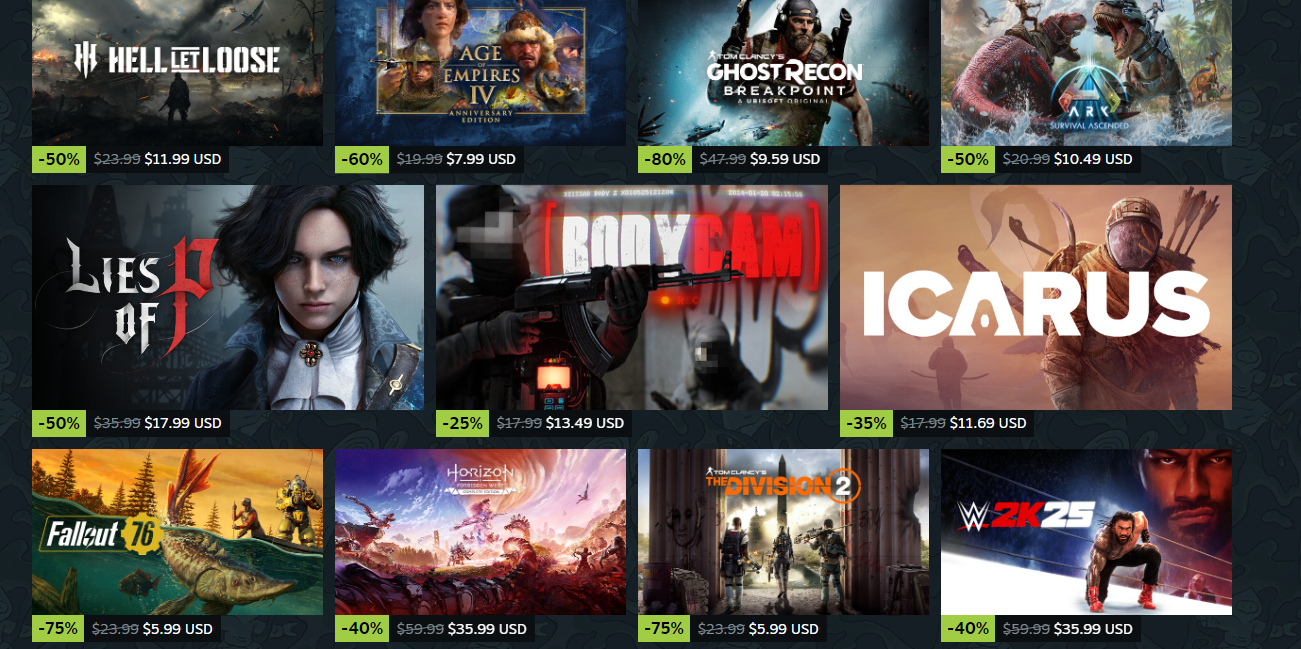 Steam Yaz İndirimi Uygun Fiyatlı Oyunlar