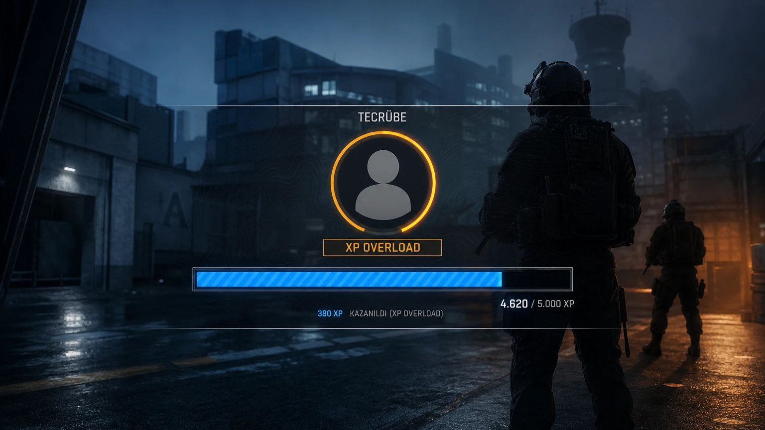 CS2 maç sonu tecrübe puanı ve XP Overload göstergesi