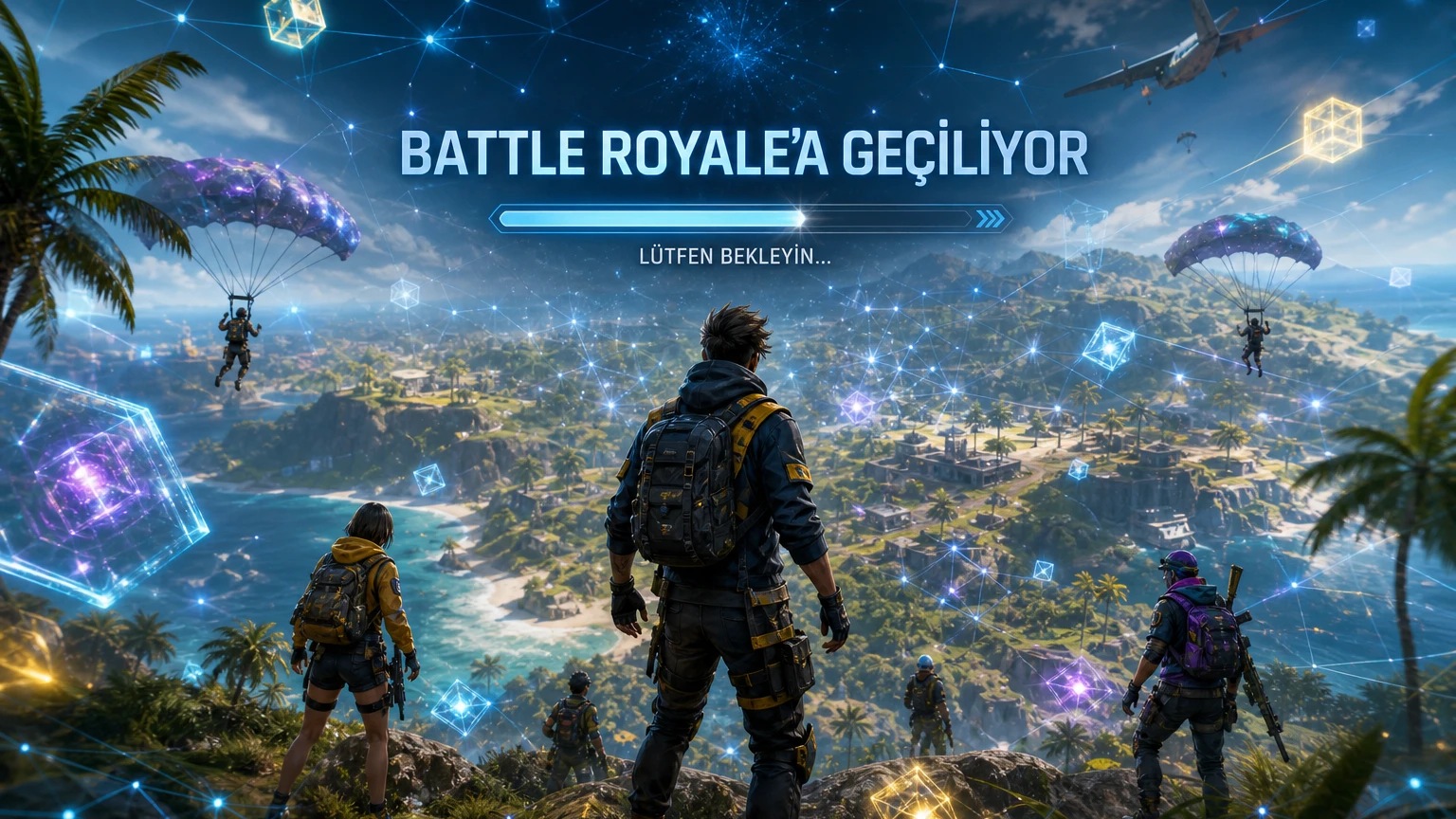 Free Fire maçında mobil veri akışı