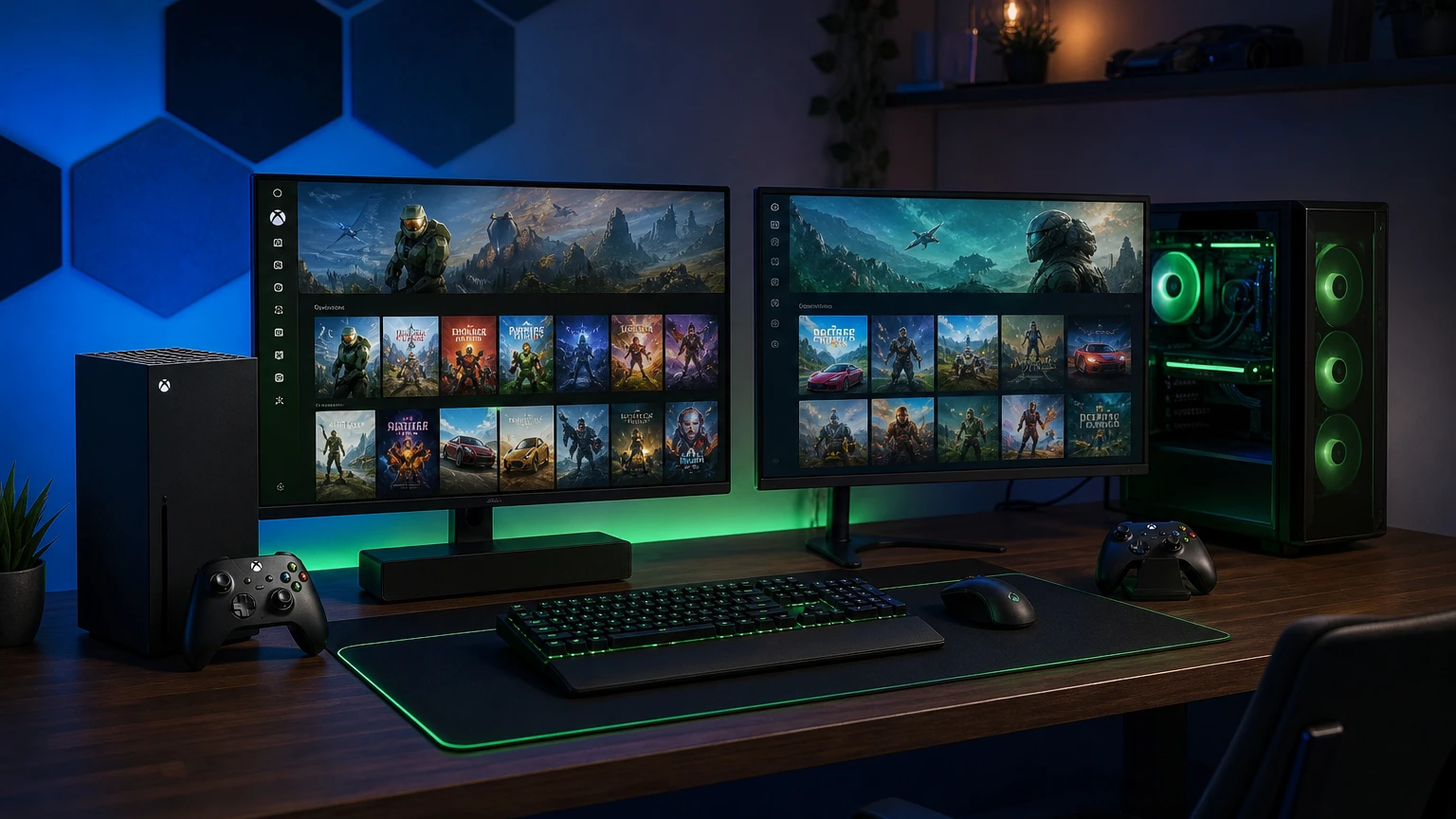 Xbox konsolu ve Windows PC üzerinde eşzamanlı Game Pass kullanımı